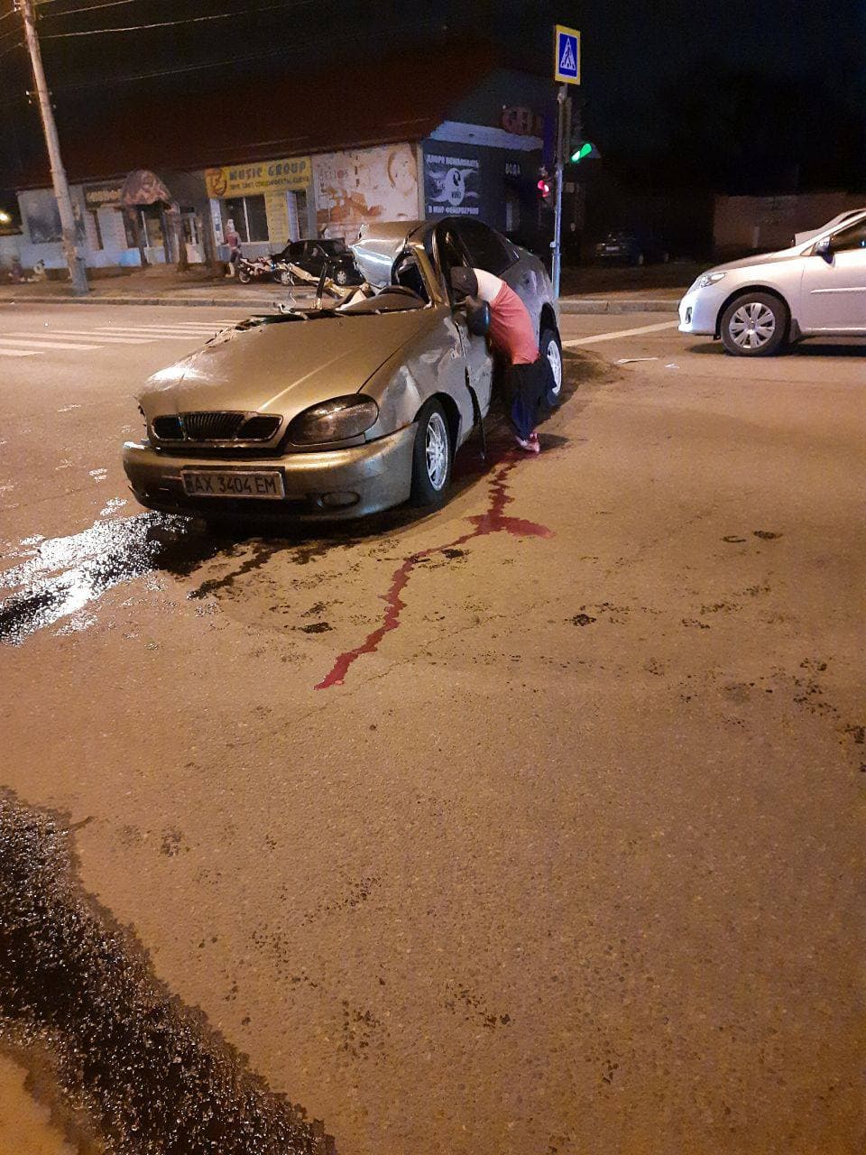 Жертва аварии в Харькове